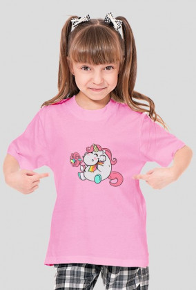Unicorn Gutton Kids | White/Pink