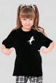 Unicorn Star T-shirt Kids | BLACK/PINK