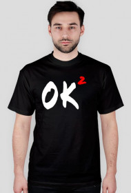 OK do potęgi 2 - czarna koszuleczka