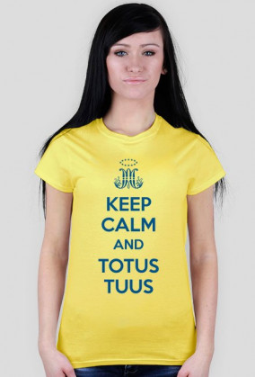 Totus Tuus - koszulka damska