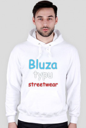 Bluza typu streetwear
