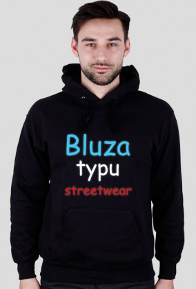 Bluza typu streetwear