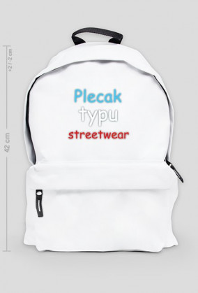 Plecak typu streetwear