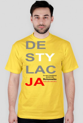 Konstytucja Koszulka Parodia - Destylacja