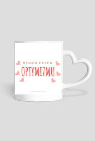 KUBEK PEŁEN OPTYMIZMU (Różowy)
