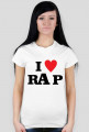 I♥rap Koszulka damska