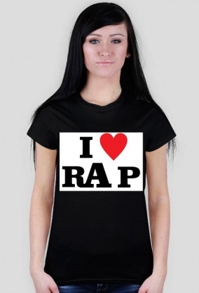 I♥rap Koszulka damska