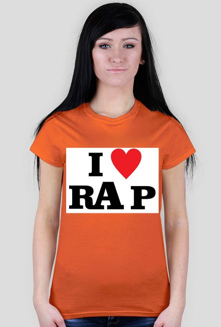 I♥rap Koszulka damska