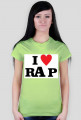 I♥rap Koszulka damska
