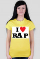 I♥rap Koszulka damska