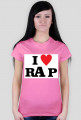 I♥rap Koszulka damska