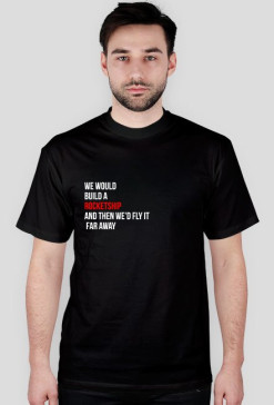 koszulka/ t-shirt rocketship