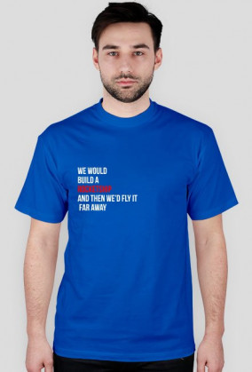 koszulka/ t-shirt rocketship
