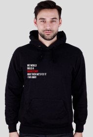 bluza/ hoodie rocketship