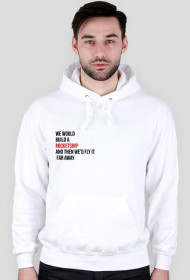 bluza/ hoodie rocketship