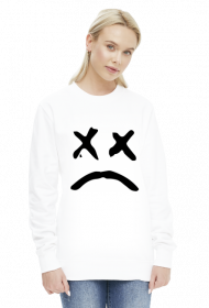 Lil Peep Bluza Damska Biała