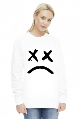 Lil Peep Bluza Damska Biała
