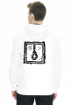 Lil Peep Bluza Męska Biała z kapturem