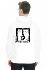 Lil Peep Bluza Męska Biała z kapturem