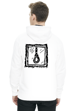 Lil Peep Bluza Męska Biała z kapturem