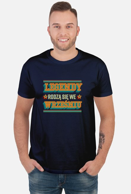 Koszulka Legendy rodzą się we Wrześniu