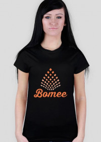 T-Shirt damski Bomee - Czarny