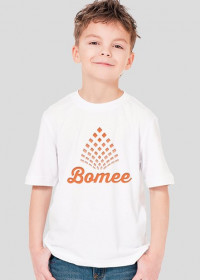 T-Shirt chłopięcy Bomee - Biały