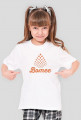 T-Shirt dziewczęcy Bomee - Biały