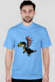 Mały Dzielny Husarz Velocipes, T-shirt Męski
