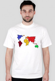 Koszulka podróżnika - geometric