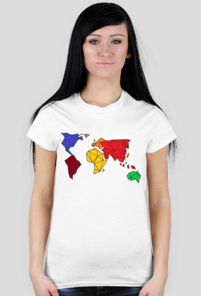 Bluzka podróżniczki - geometric