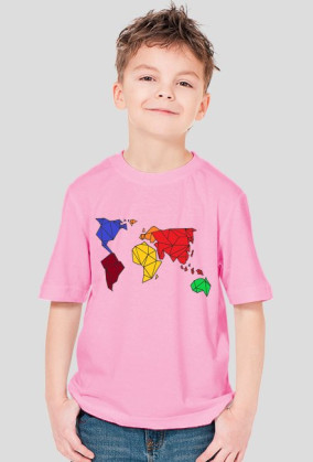 Koszulka małego podróznika - geometric