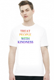 Koszulka męska "Harry Styles - Treat People With Kindness Rainbow"