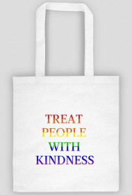 Torba "Harry Styles - Treat People With Kindness Rainbow"