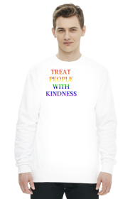 Bluza męska "Harry Styles - Treat People With Kindness Rainbow"