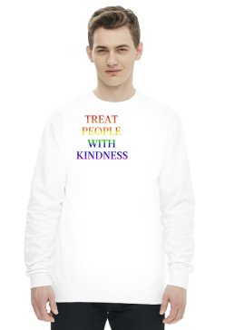 Bluza męska "Harry Styles - Treat People With Kindness Rainbow"