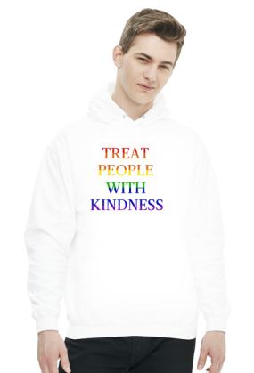 Bluza męska "Harry Styles - Treat People With Kindness Rainbow"