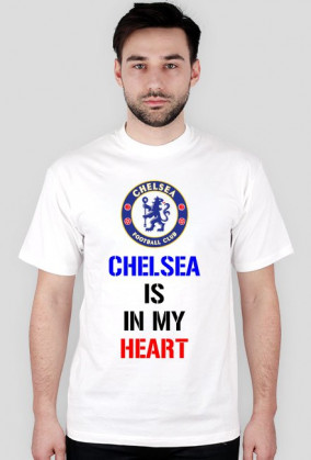 Chelsea is in my heart - koszulka męska