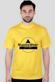 NuptseWear- koszulka koloru żółtego z logo