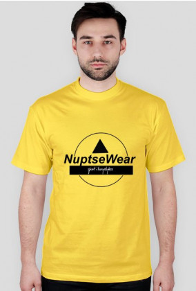 NuptseWear- koszulka koloru żółtego z logo