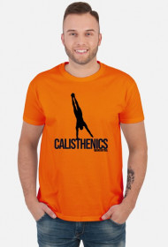 Calisthenics - koszulka - pomarańczowa