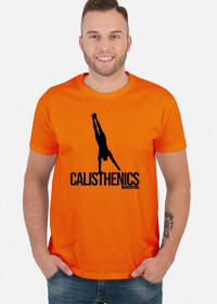 Calisthenics - koszulka - pomarańczowa
