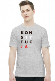 Konstytucja koszulka szara (różne kolory)