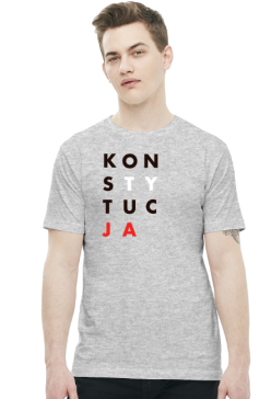 Konstytucja koszulka szara (różne kolory)
