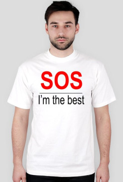 Koszulka biała „SOS”