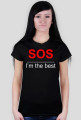 Koszulka czarna „SOS”