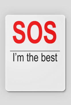 Podkładka pod mysz „SOS”
