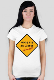 Darmowa oferta modlitwy - koszulka damska