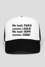 Czapka napis