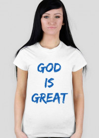 Wspaniały Bóg - koszulka damska